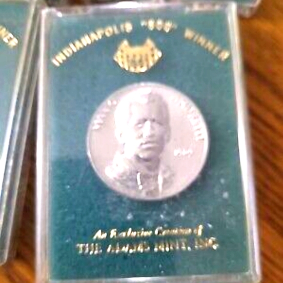 adams mint Other - Mario Andretti collectible winner coin
